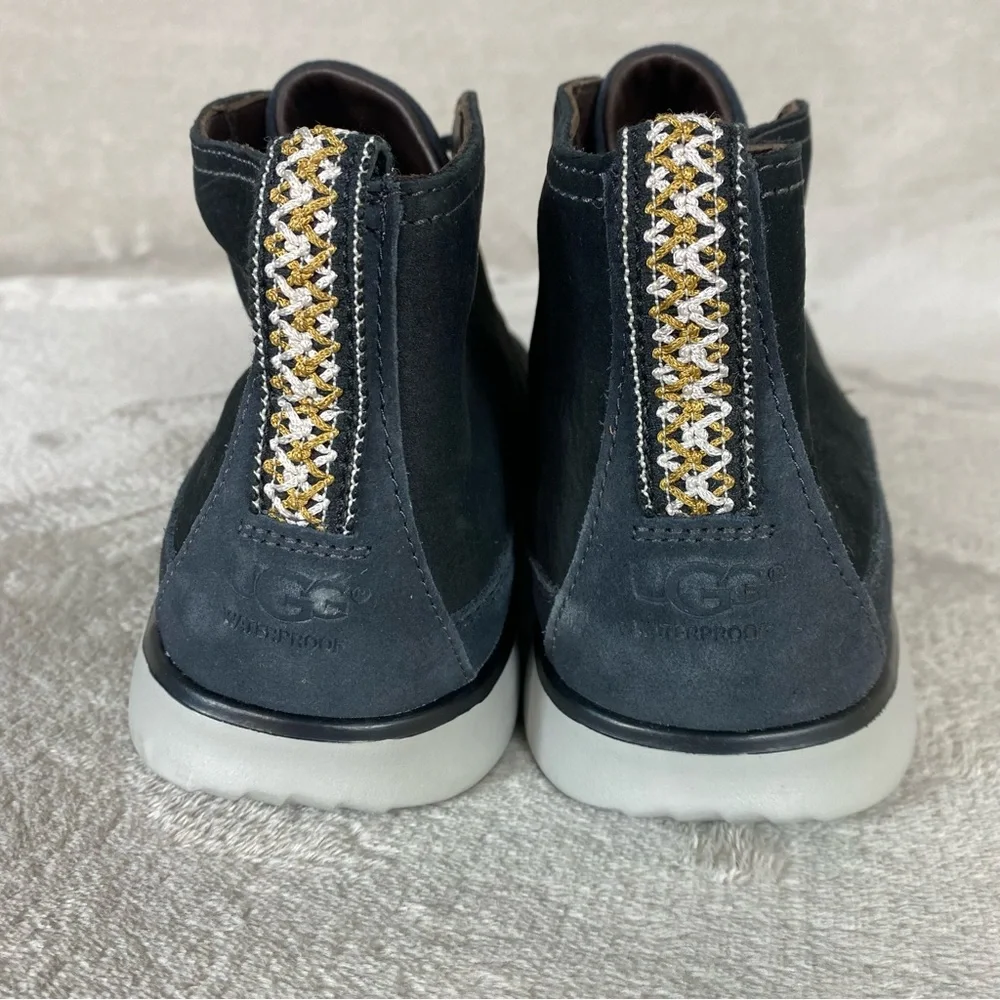 UGG Freamon Chukka Boots Mens Size 13 Blue Suede Waterproof Treadlite NEW‎
